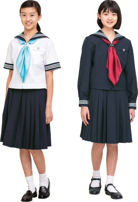 【超特価好評】世田谷区 昭和女子大学付属中学校 女子制服 3点 sf001347 学生服