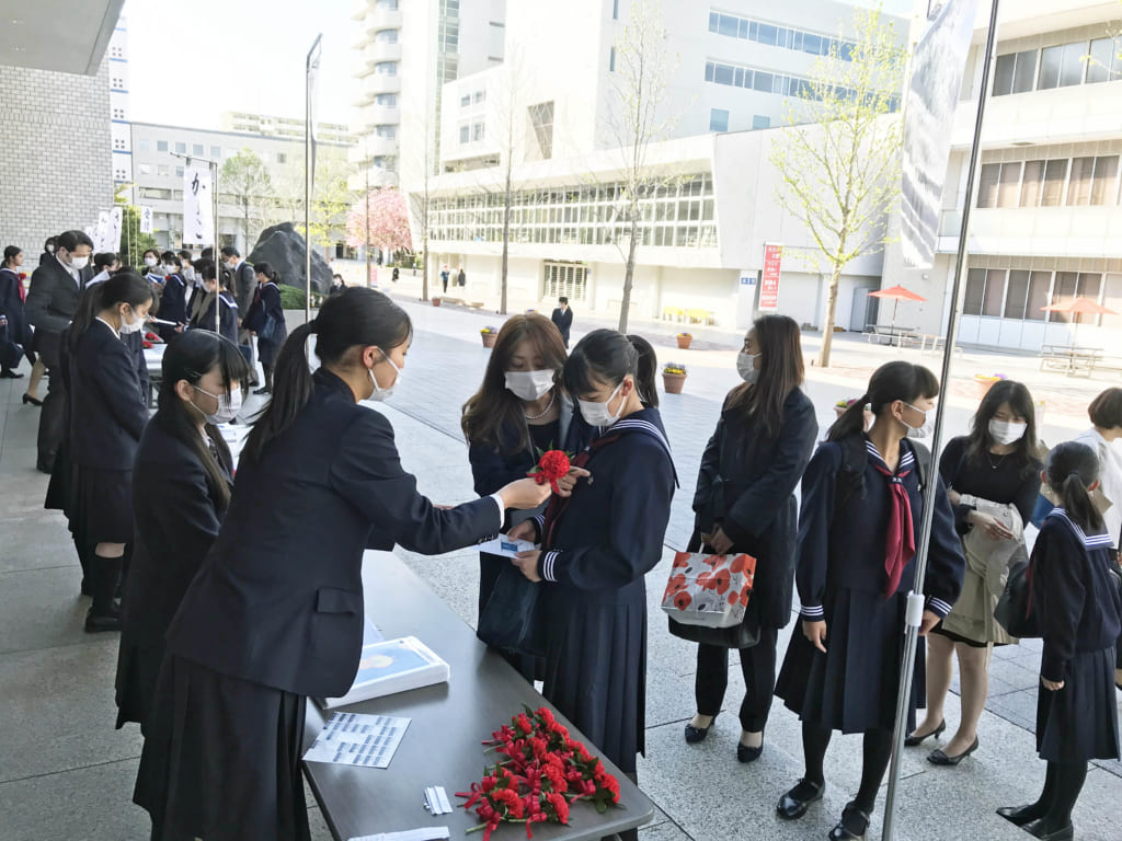 入学式　女子中学 第101回 入学式｜昭和女子大学附属昭和中学校・高等学校